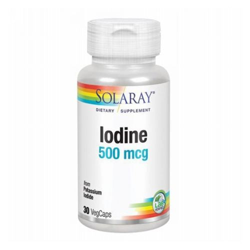Iodine 30 Caps by Solaray