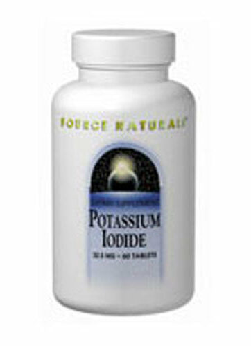 Potassium Iodide 120 Tabs by Source Naturals